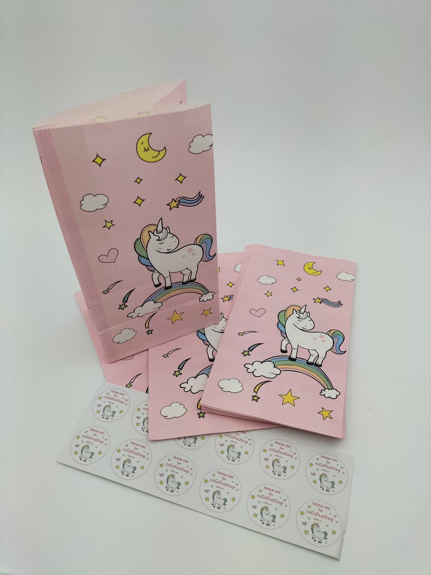 Unicorn Rainbow Paper bag