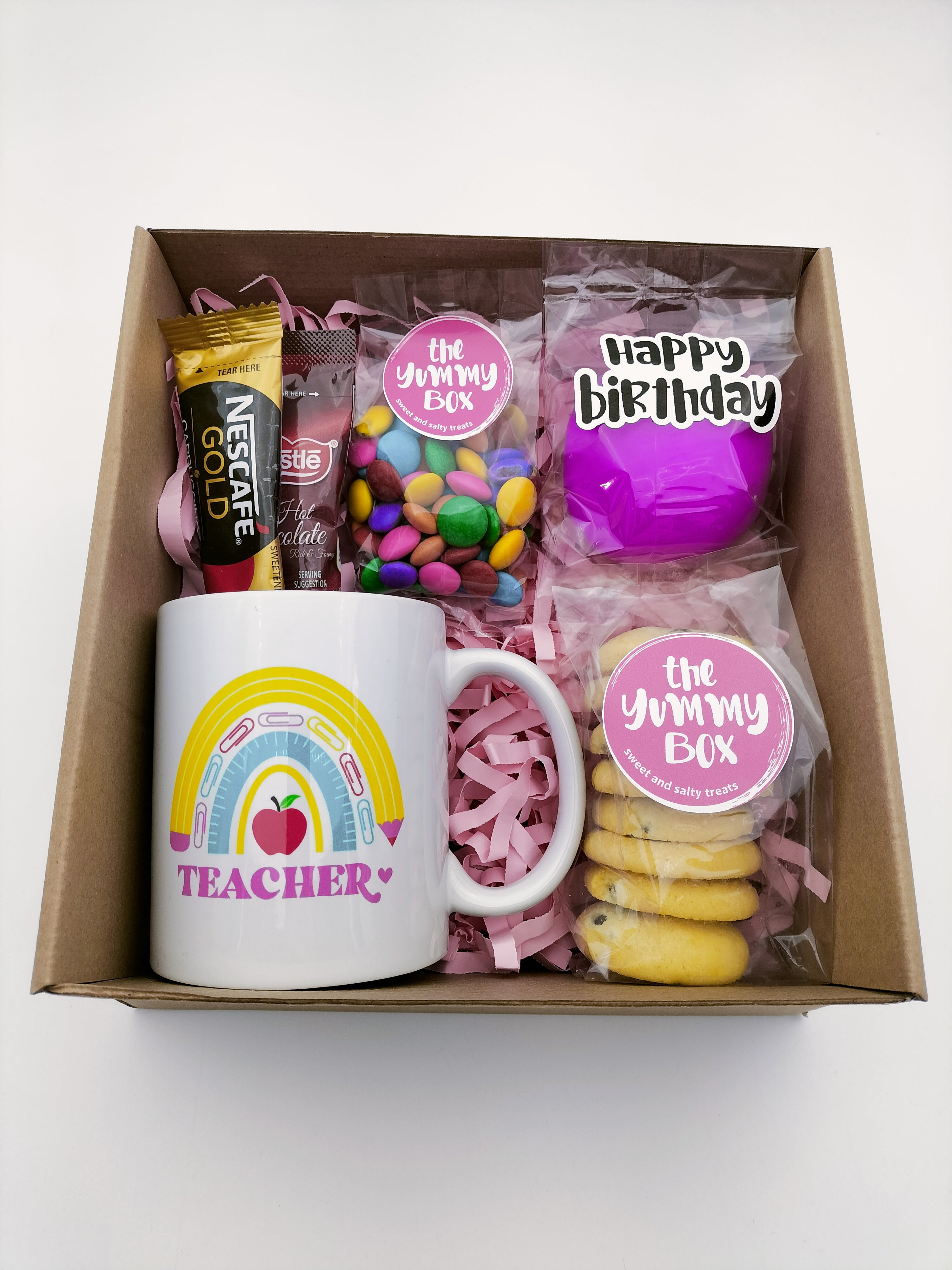 Teacher Stress Yummy Box