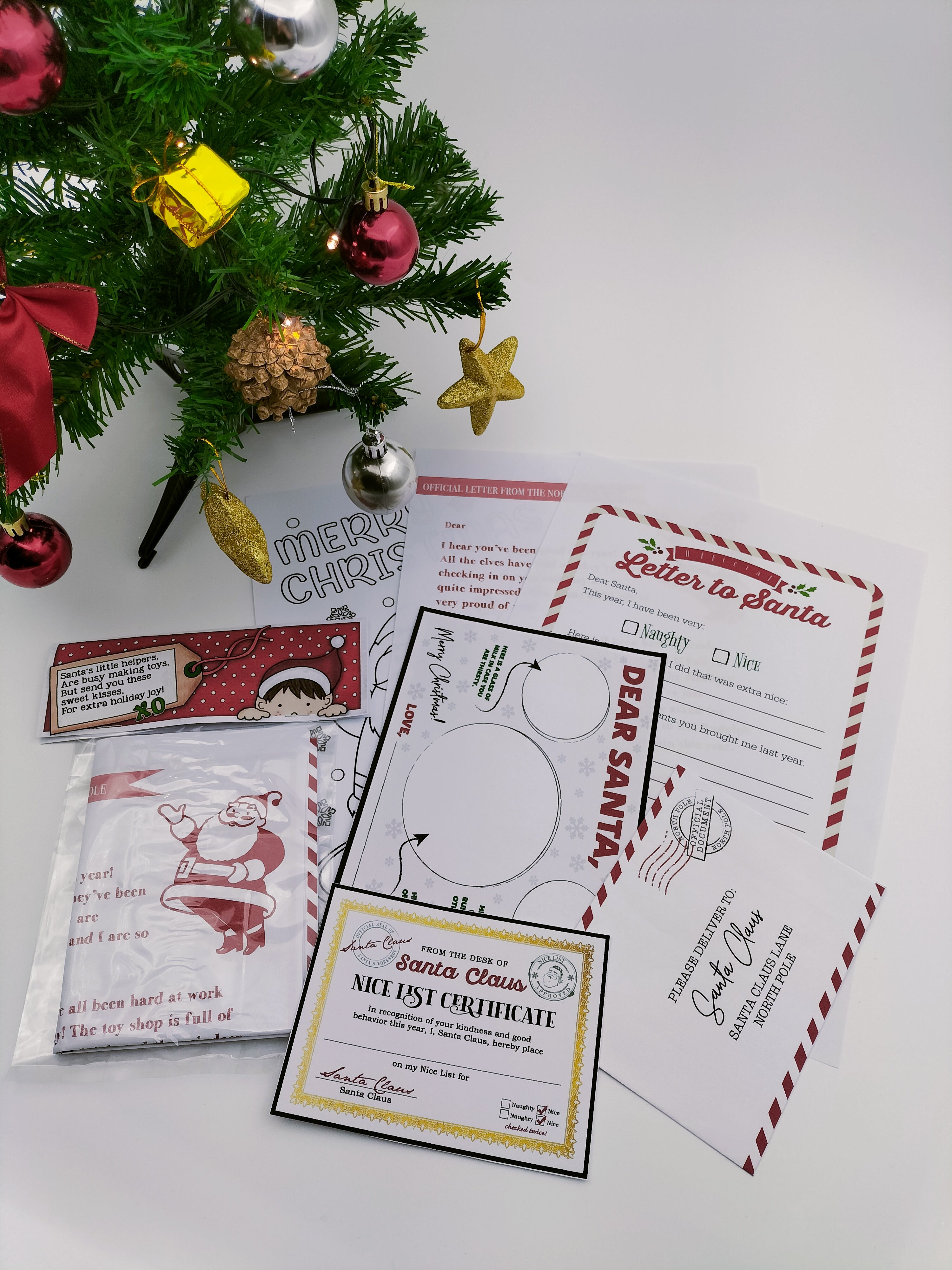 Santa writing Pack