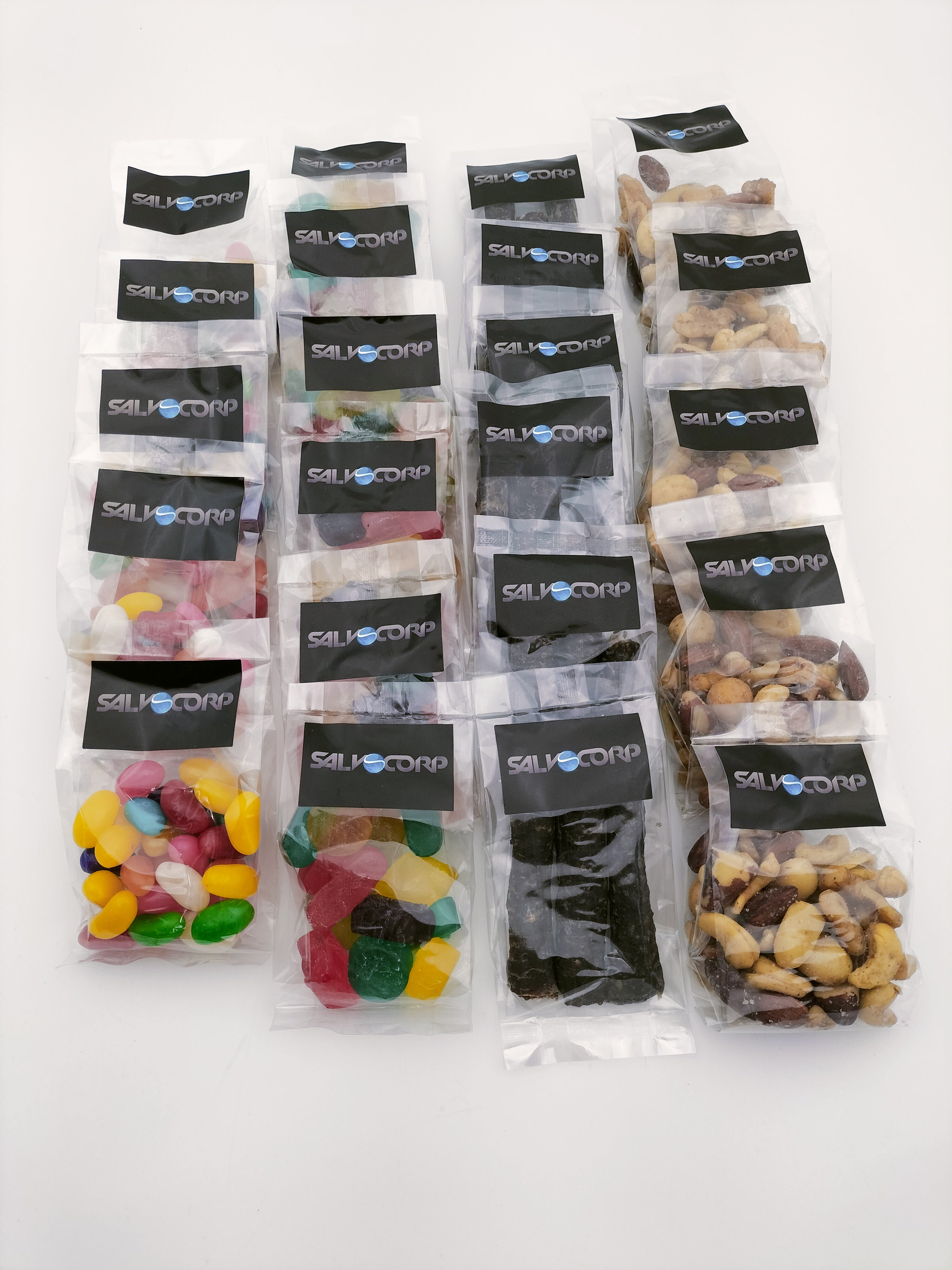 Sweet packets with corporate branding – the-yummy-box