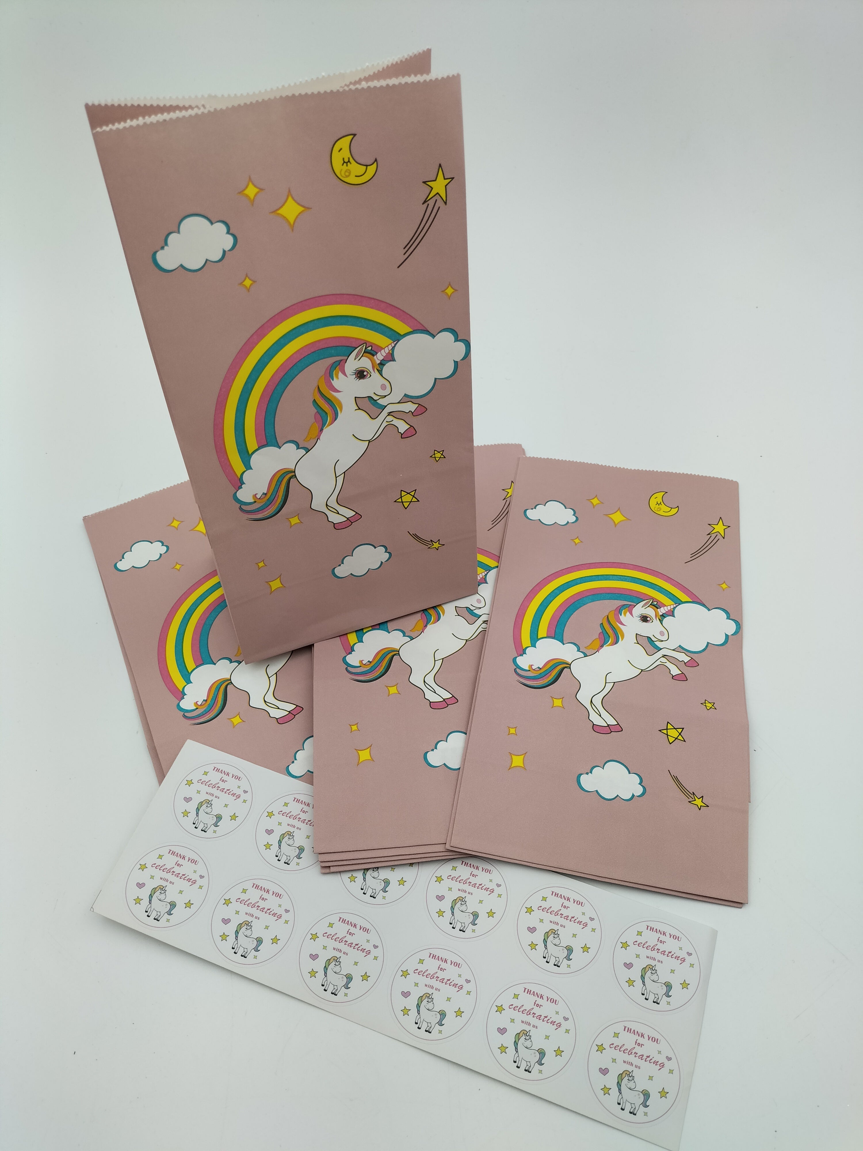 Rainbow Pony Paper Bag